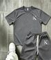 Men's Round Neck Long Sleeve T-Shirt Letter Print Loose Casual Top Color Matching Polyester One-Piece Machine Washable_viptrois.com