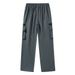 Men's Clothing Casual Pants Summer New Loose Workwear Long Pants_viptrois.com