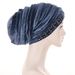 Women's Hats Gold Velvet Hot Diamond Turban Muslim Headscarf Folding Pile Hat In Stock_viptrois.com