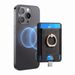 Card Holder Purse Wallets Magnetic Card Bag Back Stick Strong Magnetic Multi-function Mobile Phone Card Bag Card Sleeve Card Change Clip_viptrois.com