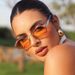 Round Small Frame Sunglasses For Women Personality Trend Sunglasses For Women Sunglasses_viptrois.com