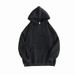 Men's Sweater, Hooded Autumn Loose Top Men's Couple Sportswear Solid Color Hoodie Winter Fleece Casual_viptrois.com