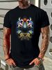 My Pet Monster Retro TV Series T Shirt Baggy Boyfriend 2612 Summer Unisex Designer Clothes Graphic Versatile Casual Slightly Breathable Stylish_viptrois.com