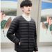 Pure Jacket Men Short 2025 Winter New Season Men's Thin 90 White Duck Down Lightweight Inner Liner Coat_viptrois.com