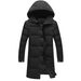 Pure Cross-Border Jacket Men Long Over The Knee Men's Winter Thickened White Duck Down Hooded Coat European And American_viptrois.com