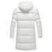 Pure Cross-Border Jacket Men Long Over The Knee Men's Winter Thickened White Duck Down Hooded Coat European And American_viptrois.com