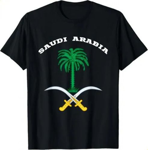 T-shirtt-shirtsaudi Arabia T-shirt Coat Of 2026 Arms Tee Flag Sou_viptrois.com