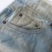 Men's Clothing European And American Style Gallerrry New Retro Distressed Flared Overalls Jeans_viptrois.com