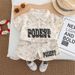 Summer 2025 New Full Printed Letter Casual Fashion Polo Collar Short Sleeve Two Piece Set_viptrois.com