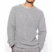 Men's Clothing New Men's Long Sleeved Round Neck Casual Men's Knitted Sweater Loose Pullover Solid Color Top_viptrois.com