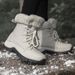 Women's Waterproof Snow Boots Chic Design For Outdoor Travel & Everyday Winter Fashion_viptrois.com
