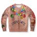 Pure Cross-Border Hot Trendy Fashion Digital Christmas 3D Printing Round Neck Long Sleeve Sweatshirt_viptrois.com