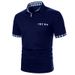 Men's Polo Shirt Golf Shirt Casual Sports Lapel Short Sleeve Fashion Basic Color Block Patchwork Summer Regular Fit Polo Shirt_viptrois.com
