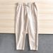 Men's Clothing Breathable Ramie Linen Elastic Waist Straight Leg Casual Pants Lightweight Comfortable Trousers In Black, Grey, Khaki, White, Navy_viptrois.com