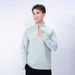 Men's Half-Zip Performance Shirt – Stylish Urban Layering For Business Casual & Outdoor (Black, Olive, Khaki, Sizing M-5XL)_viptrois.com