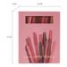 Pudaier Waterproof Non Stick Cup Matte Lipliner 12 Piece Lipstick Pen Set_viptrois.com