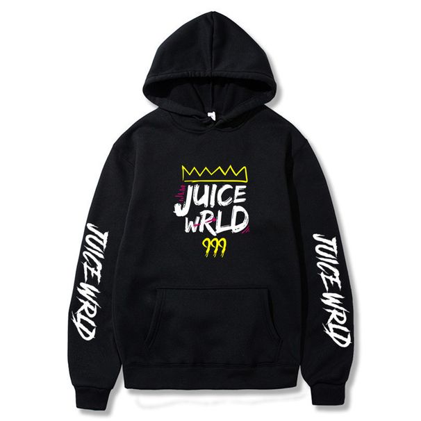 2025 New Rapper Juice Wrld Style Loose Fit Unisex Hooded Sweatshirt_viptrois.com