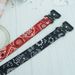 Hip-Hop Trendy Double Strap Pendant Crow Flower Print Y2K Style Street Dance Accessory Belt Punk Decorative Leather_viptrois.com