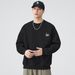 Spring And Autumn New Men's Sweatshirt Japanese Retro Round Neck Printed Pullover Versatile Loose Casual Couple Style_viptrois.com