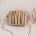 Women's Bags New Style Ladies Bags Fashion Trend Art Woven Multi Color Straw Bag Ethnic Style Messenger Bag_viptrois.com