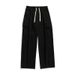 Men's Clothing Japanese Corduroy Casual Pants 2025 Spring Retro Loose Workwear Pocket Hem Pleated Design Trousers_viptrois.com