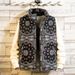Down Cotton Vest Men's Autumn And Winter Cashew Flower Vest Trend Casual Men's Vest Warm Cotton Vest Jacket Trend_viptrois.com