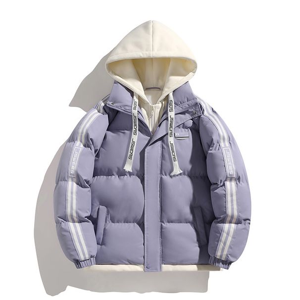 Men's Youth Coat Down Cotton Padded Jacket Unisex Couple Style_viptrois.com