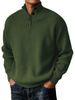 For The Autumn And Winter Of 2025, Men's Casual And Versatile Woolen Hoodie With A Stand-up Collar Sweater_viptrois.com
