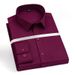 Men's Stretch Comfort Dress Shirt – Slim Fit Professional Office Wear, Wrinkle-Resistant & Breathable, White Formal Shirt For Interviews & Business_viptrois.com