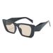 Full Frame Square Frame Fashion Sunglasses Trendy Ins Style High End Sun Protection Sunglasses_viptrois.com