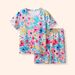Mother & Kids Children's Short Sleeved Suits Summer Suits Boys And Girls Summer Two Piece Suits I Summer Suits Children's Suits Beach Style_viptrois.com
