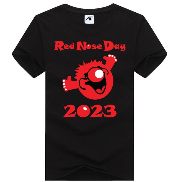 Red Nose Day 2023 Printed Funny T-Shirt Mens Womens Tees Top Classic T-Shirt Mens Womens Tees Top_viptrois.com