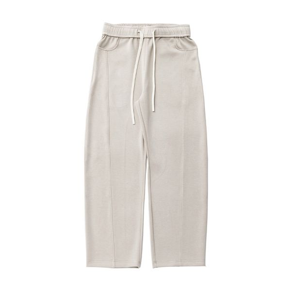Men's Clothing Extured Casual Pants For Men, New Spring And Summer Silhouette Scimitar Trousers, Drapey Loose American Sports Sweatpants_viptrois.com