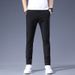 Men's Stretch Straight Leg Pants - Breathable, Versatile & Comfortable Casual Trousers For Everyday Wear_viptrois.com