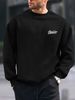 Men's Casual Loose And Simple=Printed Round Neck Long Sleeved Sweatshirt In Autumn And Winter_viptrois.com