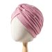 Women's Hats Hot Diamond Flower Ethnic Hat Hot Sale Fashion Three Dimensional Pleated Protective Headscarf Hat For Women_viptrois.com
