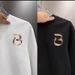 Spring And Autumn New Korean Men's Hoodie Round Neck Long Sleeve T-shirt Solid Color Casual Trendy Top Bottom Shirt_viptrois.com