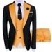 Men's Clothing Men Suits Elephant Lapel Slim Fit Men's Wedding Suit Three Piece Set_viptrois.com