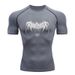 Men's Clothing Compression Shirt Black Fitness T Shirt Men's Muscle Quick Drying Fitness Sportswear Sun Protection Sports T Shirt_viptrois.com