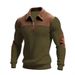 "Stylish Knit Sweater With Embroidered Collar - Casual & Office Wear For Autumn & Winter"_viptrois.com