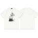2024 Summer New Pi Shuai Chao Brand Printed Loose Casual Pure Cotton Short Sleeved T-shirt Versatile Top For M And_viptrois.com
