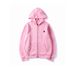 Men's Clothing Unisex Y2K Print Zip-Up Hoodie - Retro Streetwear Couple Matching Set, Oversized Fleece-Lined Sweatshirt_viptrois.com
