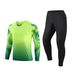 Man's clothing Soccer goalkeepers long pants suit long sleeve thick sponge protective door will wear gantry suit_viptrois.com