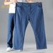 Men's Clothing Plus Size Spring And Summer Thin Extra Large Men's Jeans Fat Loose Straight Plus Size Fat Guy_viptrois.com