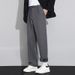 Men's Fleece-Lined Dress Pants – Relaxed Fit Straight Leg Trousers With Stretch & Thermal Lining (Black, Charcoal, Navy)_viptrois.com