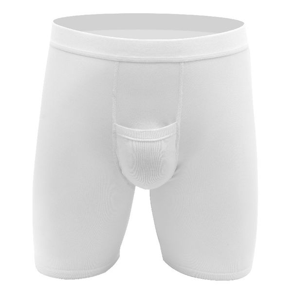Pulse Cross-Border Men's Underwear Modal Boxer Loose European Size Solid Color Four-Corner Shorts Youth Hot Sale Comfortable_viptrois.com