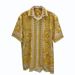 Men's Clothing 3D Digital Printing Youth Popular Ice Silk Men's Short Sleeved Shirt Shirt Cardigan_viptrois.com