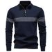 Pure Pure Men's Top European Size Quality Casual New Autumn Winter Half Cotton Sweater Business Stand Collar High Zipper 2025_viptrois.com