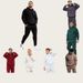 Men's Hooded Sweatshirt Jogger Set - Fleece Lined Pullover Hoodie & Lounge Pants For Running, Gym, Casual Wear_viptrois.com