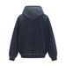 Trendy Punk Vintage Washed Hoodie For Men Spring And Autumn Stitched Frayed Edge Design Loose Fit Sports Jacket_viptrois.com